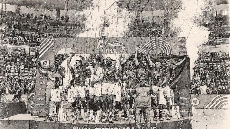 Sada Cruzeiro foi o grande campeão da última edição da Superliga Masculina (Foto: Divulgação/ CBV)