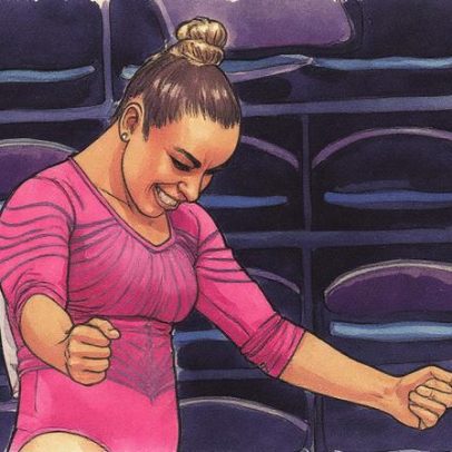 Flávia Saraiva fica entre as quatro na final de trave do Mundial