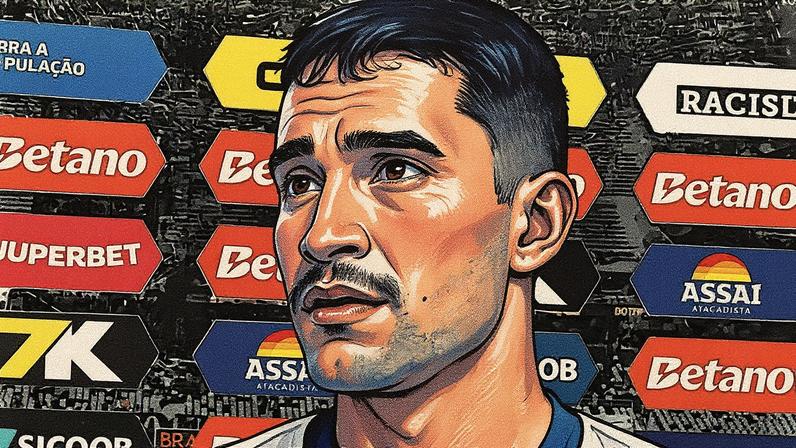 Rodrigo Nestor em entrevista depois da derrota do Bahia para o Botafogo (Foto: reprodução / Premiere)