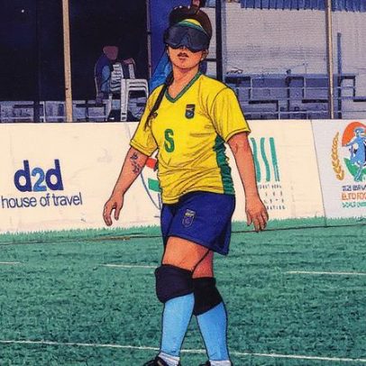 Brasil cai na semi, disputa bronze no Mundial de futebol de cegas