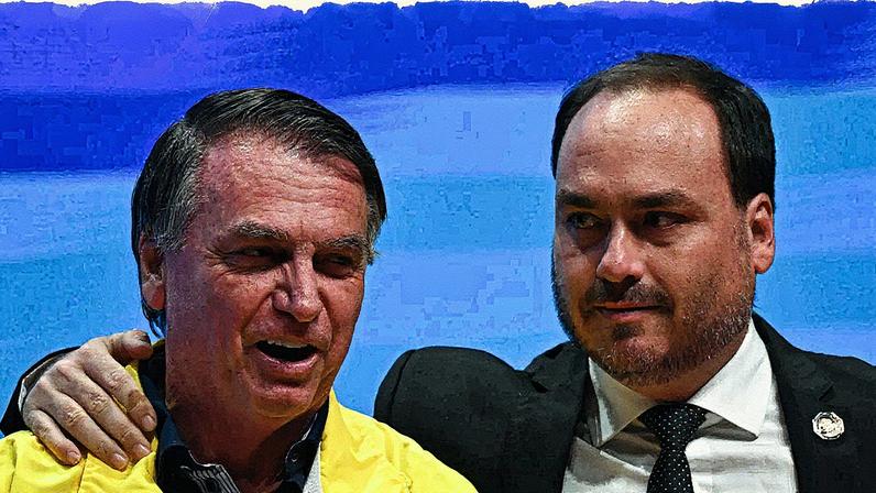 Carlos Bolsonaro lidera intenções de voto para o Senado por SC. (Foto: André Borges / EFE)