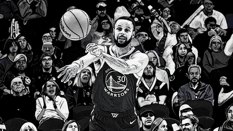 Stephen Curry, um dos grandes astros da NBA, durante jogo de pré-temporada (Foto: Alika Jenner / AFP)