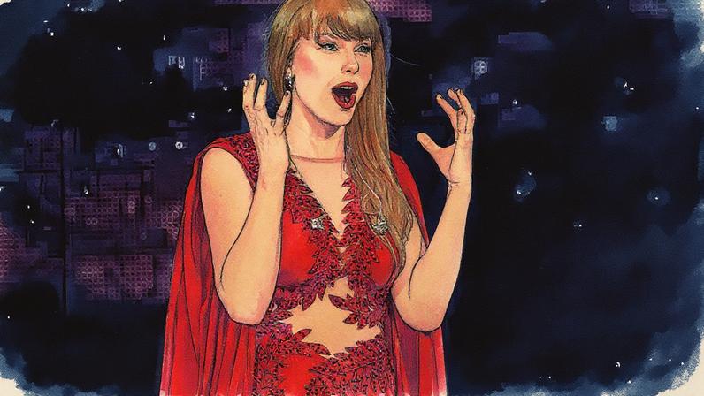 Taylor Swift performs on Nov. 1, 2024 in Indianapolis, Indiana.