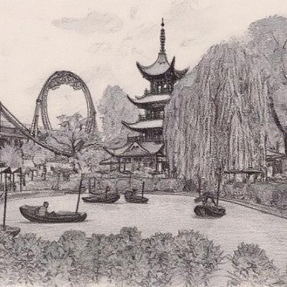 Parques temáticos na Europa atraem famílias com crianças