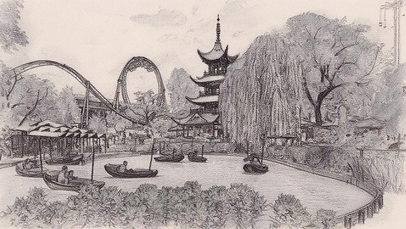 Parques temáticos na Europa atraem famílias com crianças