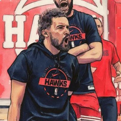 Trae Young inicia temporada sem novo contrato com o Hawks