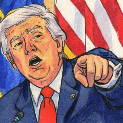 O presidente que joga Monopólio com a política internacional