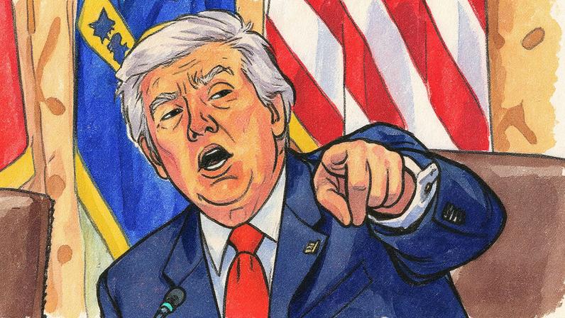 O presidente que joga Monopólio com a política internacional