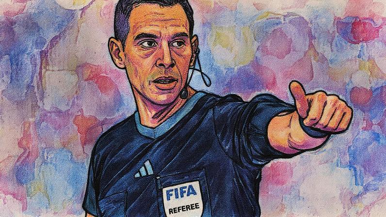 Facundo Tello é o árbitro de Palmeiras x LDU em Quito (Foto: Divulgação)