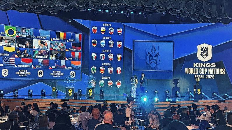 Brasil tem grupo definido na Kings World Cup Nations (Foto: Bruno Vaz / Lance!)