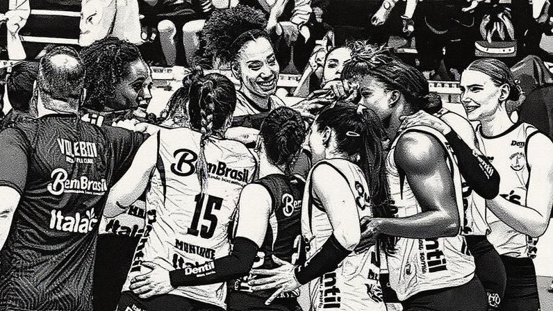 Dentil Praia Clube na final do Mineiro de Vôlei Feminino 2025 (Foto: Mari Mendonça/DPC)