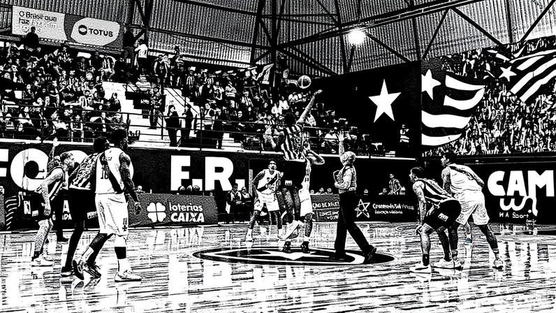 Botafogo vence clássico contra o Vasco pela NBB (Foto: Pedro Bernardo / Lance!)