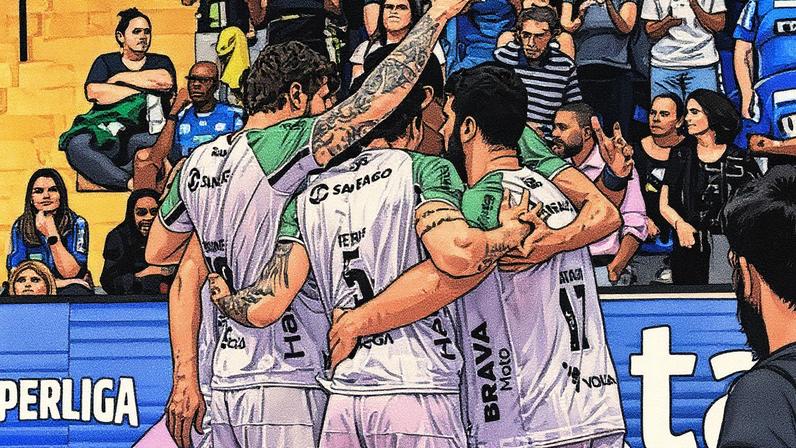 Goiás vence Campinas na Superliga de vôlei 25/26 (Foto: Pedro Teixeira/ Vôlei Renata)