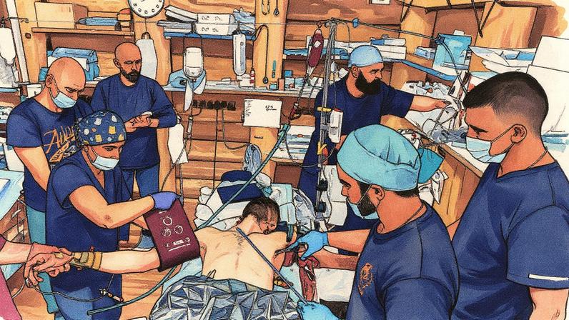 Hospital à prova de bombas na linha de frente de Pokrovsk