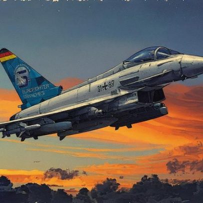 Alemanha encomenda 20 caças Eurofighter da Airbus para reforçar as defesas