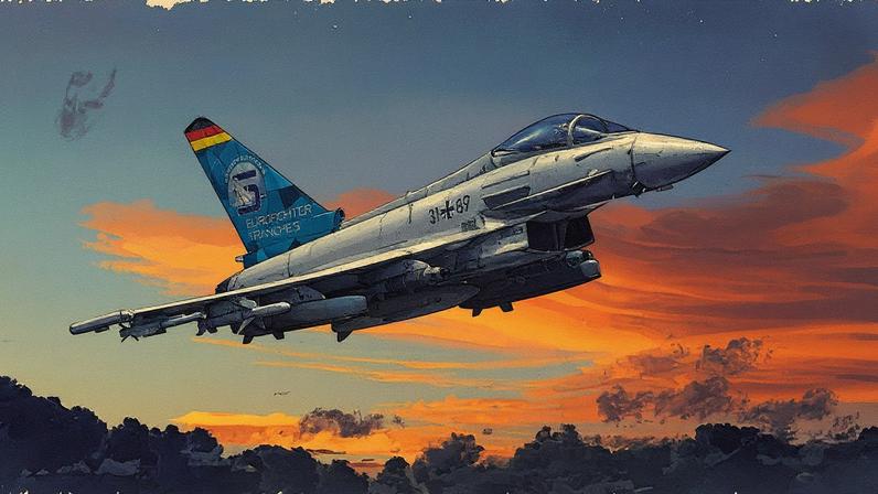 Alemanha encomenda 20 caças Eurofighter da Airbus para reforçar as defesas
