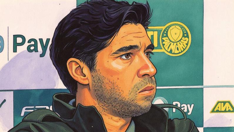 Abel Ferreira, técnico do Palmeiras (Foto: Marcello Zambrana/AGIF)