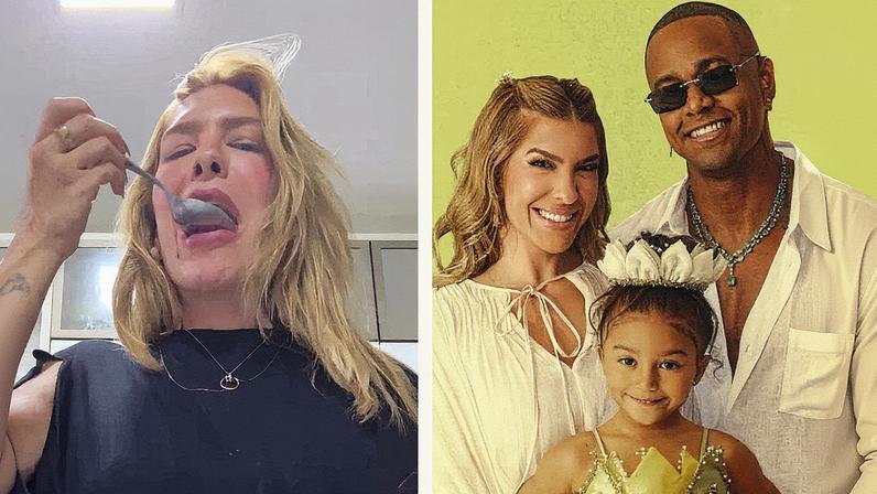 Lore Improta fala de pergunta 'saia justa' da filha, Liz, e desejo de grávida — Foto: Reprodução/Instagram