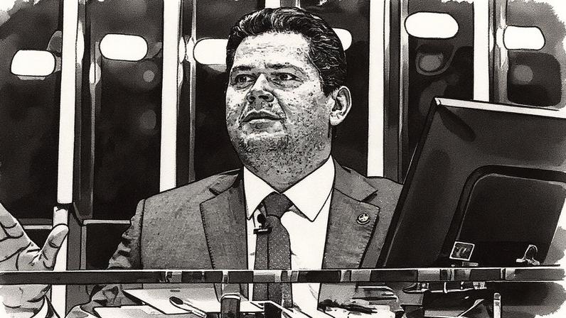 Alcolumbre afirmou que está "esperando" Paulinho da Força apresentar seu relatório para o projeto de lei da dosimetria. (Foto: Waldemir Barreto/Agência Senado)