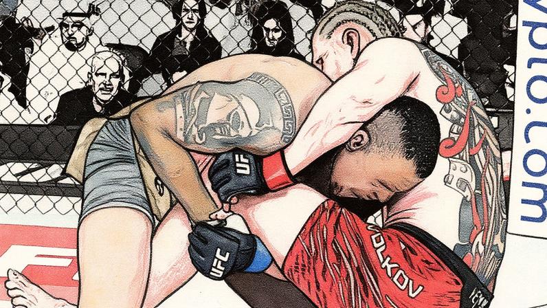 Alexander Volkov venceu Jailton Malhadinho no UFC 321 (Foto: Reprodução/UFC Brasil)