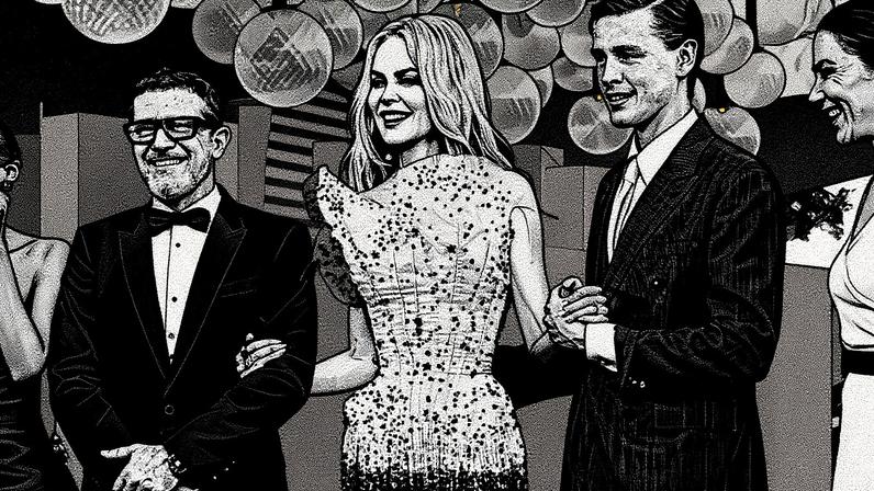 Sources said that Keith Urban did not like Nicole Kidman's movie, 'Babygirl,' which she premiered at the Venice Film Festival in 2024 with co-stars Antonio Banderas (left) and Harris Dickinson.