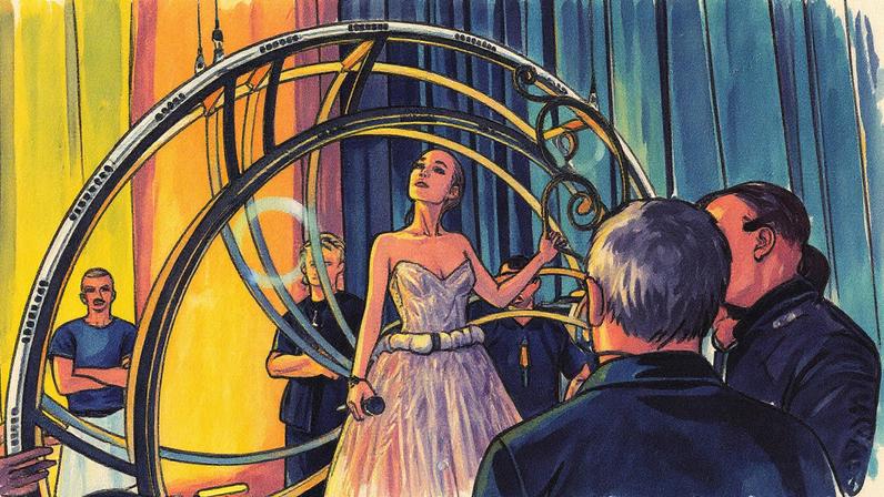 Grande wore an archival Bob Mackie ball gown featuring elaborate gold embroidery and crystal beadwork for her performance in Wicked: One Wonderful Night. Julian Dakdouk/NBC