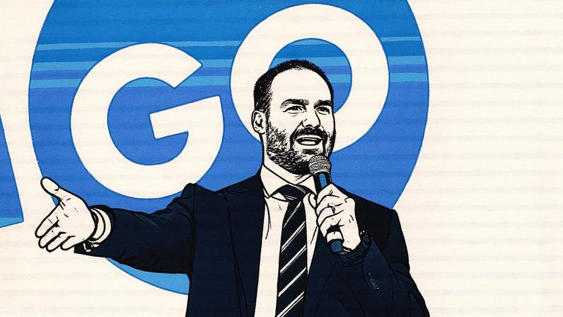 Defensoria Pública da União contestou o STF e disse que não pode atuar na defesa de Eduardo Bolsonaro. (Foto: Sáshenka Gutiérrez / EFE)