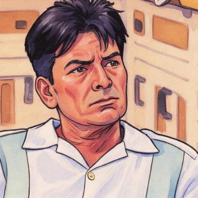 Charlie Sheen afirma que sexo com homens não foi completo e atribui à falta de faculdade