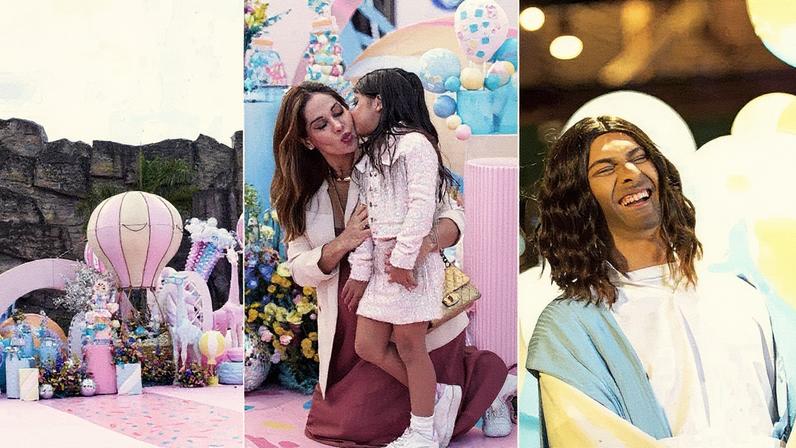 Maíra Cardi mostrou o festão da filha, Sophia — Foto: Reprodução/Instagram