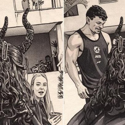 Tata Estaniecki e Júlio Cocielo aparecem juntos após fim do casamento em vídeo