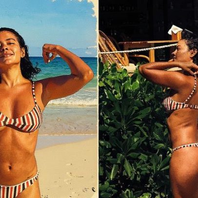 Bella Campos faz procedimento nos glúteos após fim de Vale Tudo