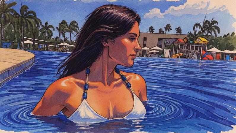 Bia Bonemer e o namorado, Caio Freitas — Foto: Reprodução/Instagram