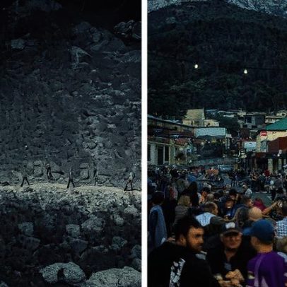 Festival Unconformity na Tasmânia enfrenta paisagem árdua de várias formas