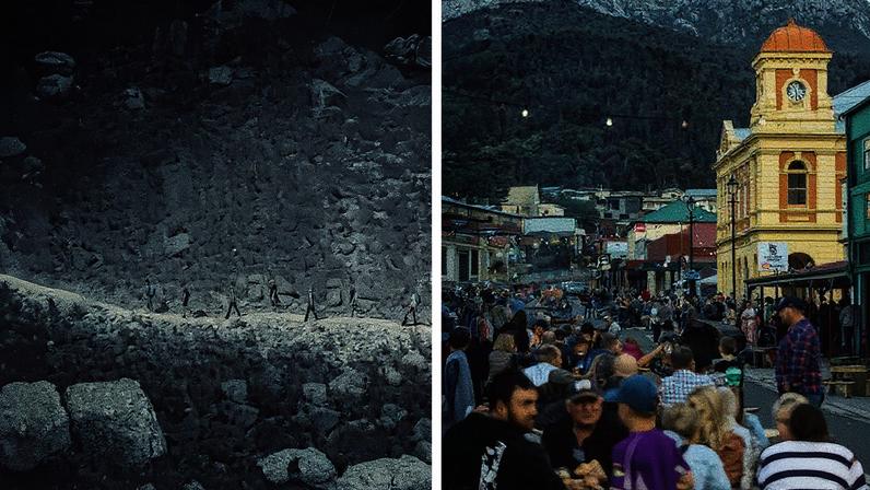The Unconformity is held in Queenstown, home to the once-prosperous Mt Lyell copper mine