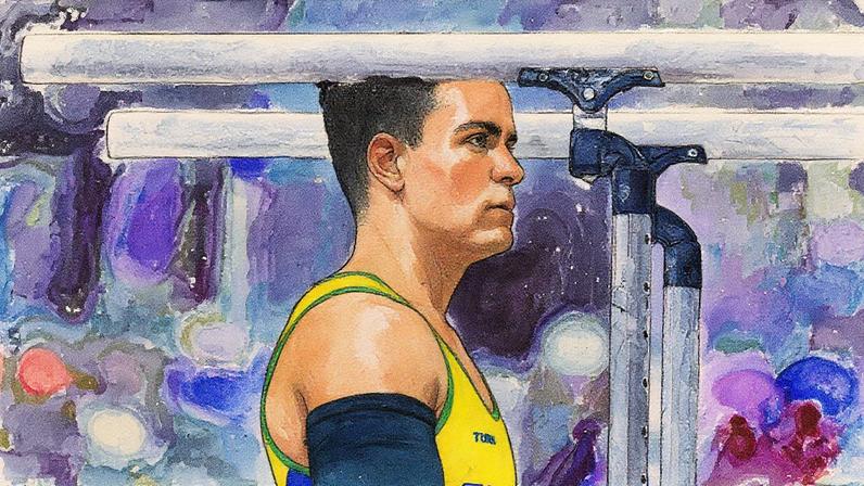 Caio Souza retorna ao Mundial de Ginástica após superar lesões (Foto: Melogym/ CBG)