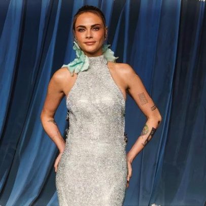 Cara Delevingne revela falha no look na Gala do Museu da Academia