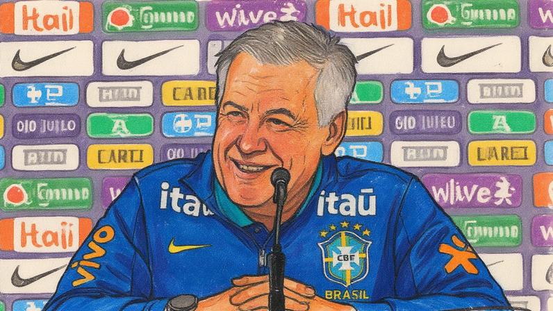 Carlo Ancelotti, técnico da Seleção Brasileira (Foto: Rafael Ribeiro/CBF)