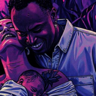 Carol Peixinho e Thiaguinho apresentam álbum de fotos com Bento