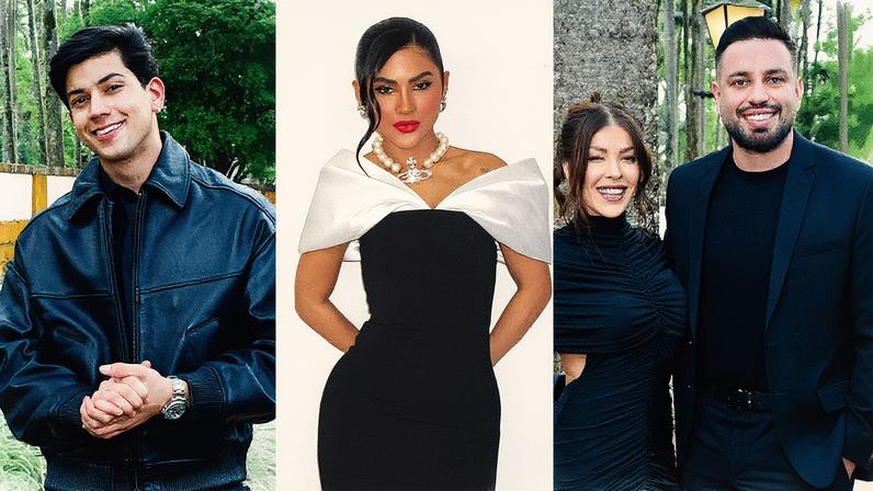 Veja looks dos famosos para o casamento de Mari Fernandez com Júlia Ribeiro — Foto: Eduardo Martins / Brazil News e Reprodução / Instagram