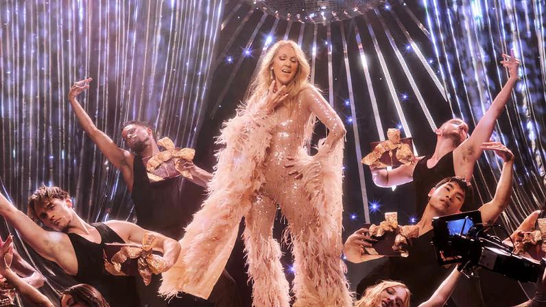 Celine Dion returns to the spotlight in Charlotte Tilbury’s new holiday campaign.