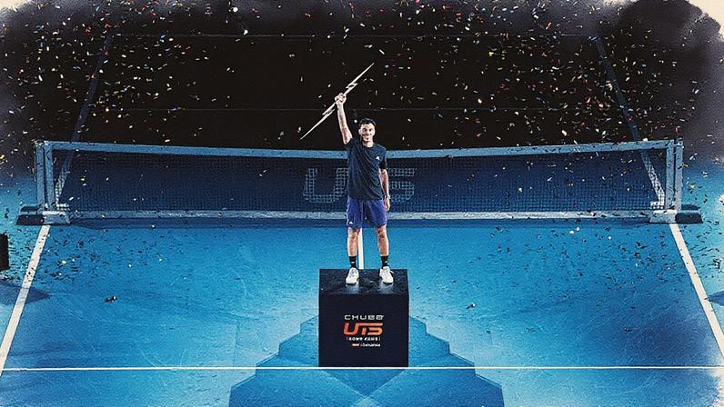 Francisco Cerúndolo (Foto: Ultimate Tennis Showdown)