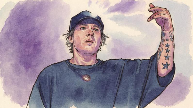 Chorão, vocalista do Charlie Brown Jr., teria tido inspiração divina para compor a música “Só os Loucos Sabem”. Foto: Reprodução