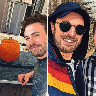 Chris Evans e Alba Baptista recebem discretamente o primeiro filho