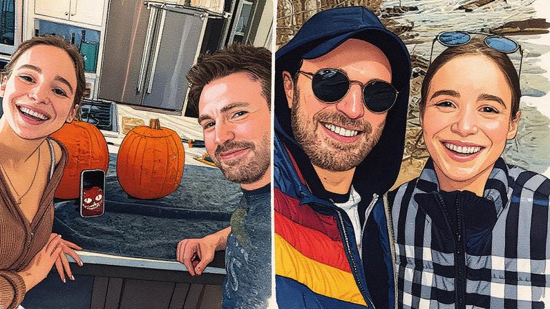 Chris Evans and Alba Baptista’s first child has arrived. chrisevans/Instagram