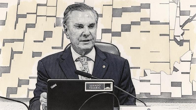 Moraes deu 5 dias para que a defesa de Fernando Collor explique tornozeleira eletrônica desligada por mais de 24h, sob risco de prisão. (Foto: Jefferson Rudy/Agência Senado)