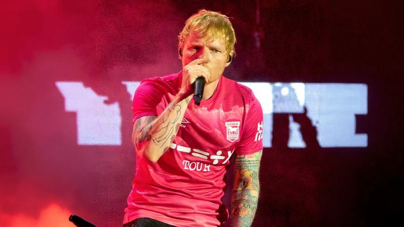 Ed Sheeran is peeved with Taylor Swift. Bav Media / SplashNews.com