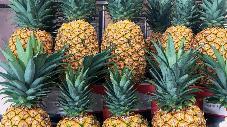 Abacaxi recebe o nome ananás em muitos países