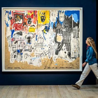 Sotheby’s vende pintura da primeira exposição solo de Basquiat