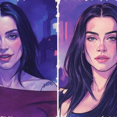 Nathalia Valente posa com visual igual ao do filho e encanta fãs