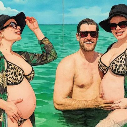 Ex-BBB Paulinha Leite tem gêmeos, um bebê fica na semi‑intensiva